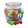 3 1/8" Howard Glass Jar w/ Peanut M&M's